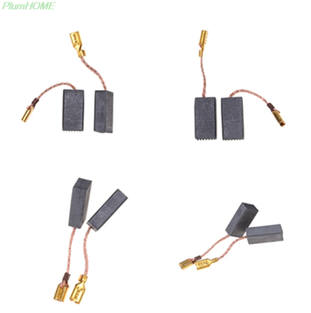 10 Pcs Mini Drill Electric Grinder Replacement Carbon Brushes Spare