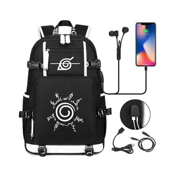 

Luminous Anime Naruto Cosplay Bookbag Daypack Laptop Bag Backpack School Bag