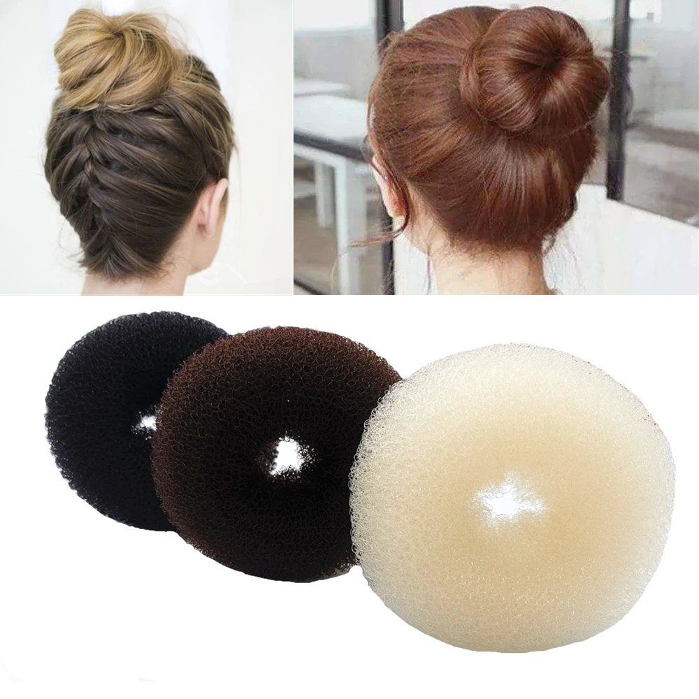 

Hair Bun Maker Magic Styling DIY Braiders Volume Elegant Donut Bun Hair Stick Ring Twist Head Band New Fashion French Princess