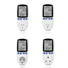 Intelligent AC Power Meter Wattmeter Socket Power metering socket billing socket power monitor UK/US/EU/AU