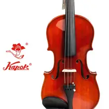 Подлинная Kapok скрипка V182 для детей и взрослых для начинающих введение в скрипку с высококачественной пеной
