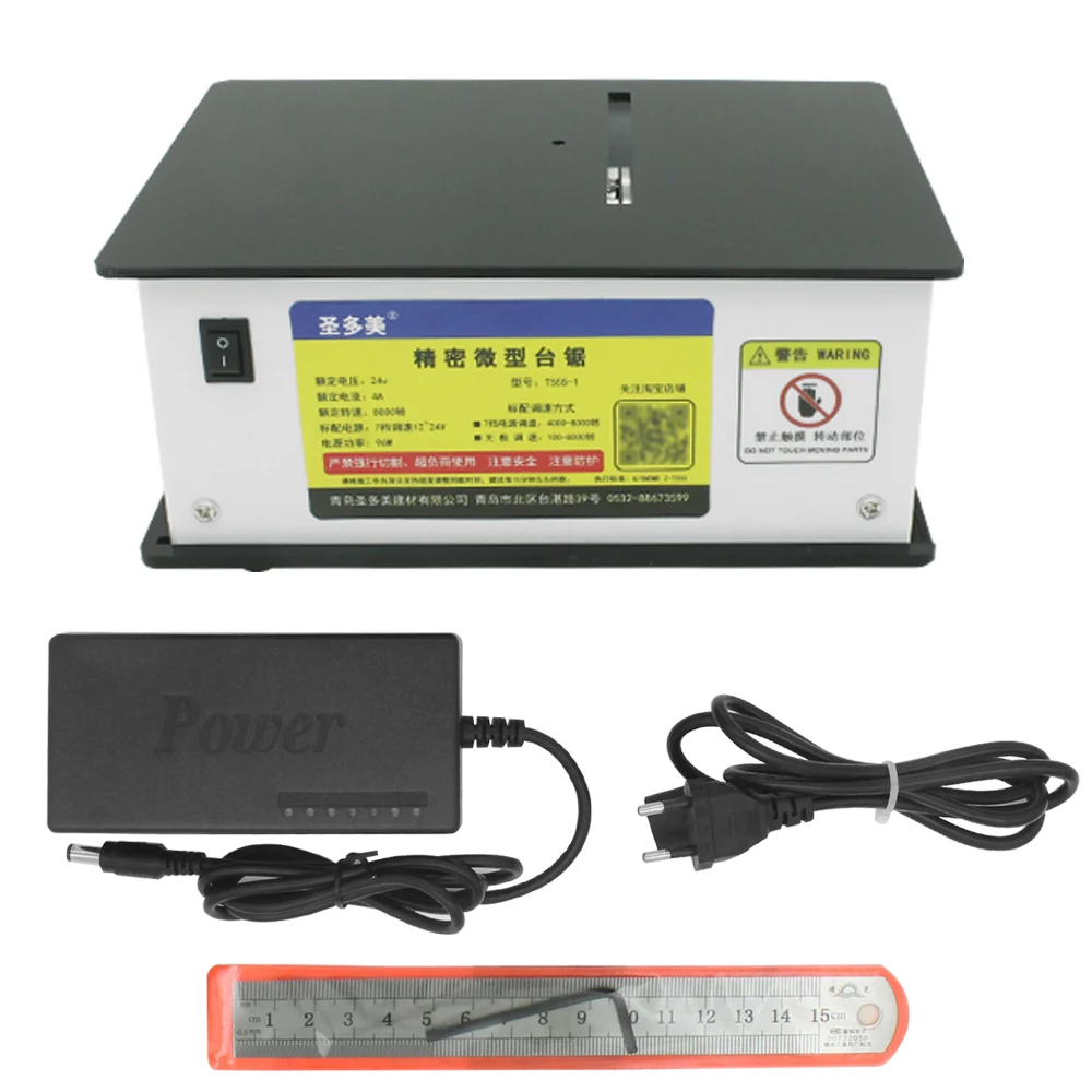 Мини электрическая настольная пила DIY циркулярная Настольная пила ...