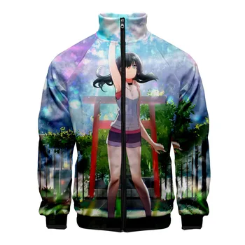 

2019 Weathering with you Zipper Jackets Casual Jaclkets New Fashion Highstreet Autumn And Spring Clothes Jacket for men