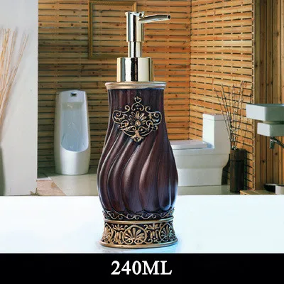 Style 3 Диспенсеры для жидкого мыла, полимерный материал, шампунь, гель для душа, диспенсер для мыла, эмульсионная бутылка, аксессуары для ванной комнаты - Цвет: Style 3