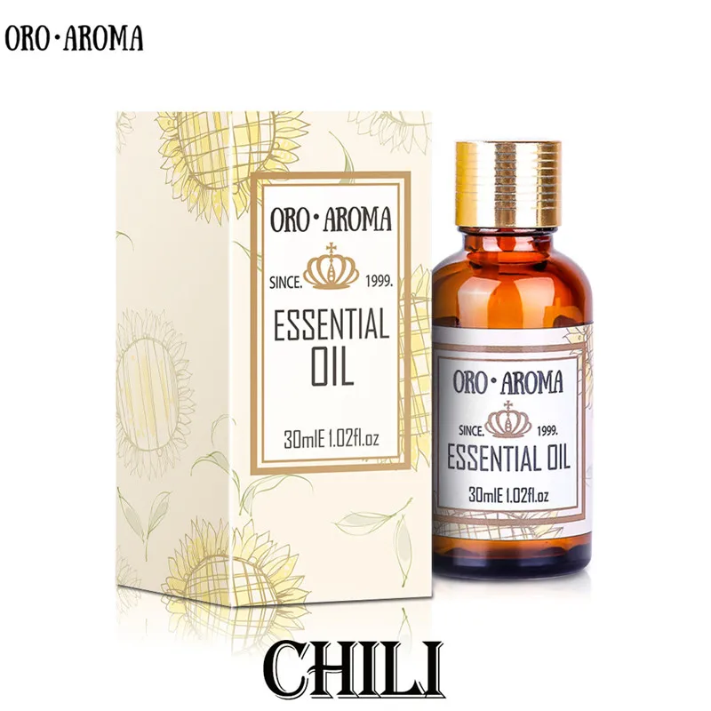 

Натуральное эфирное масло Чили oroaroma, регулировка секреции кожи, выцветание, устранение акне, масло Чили