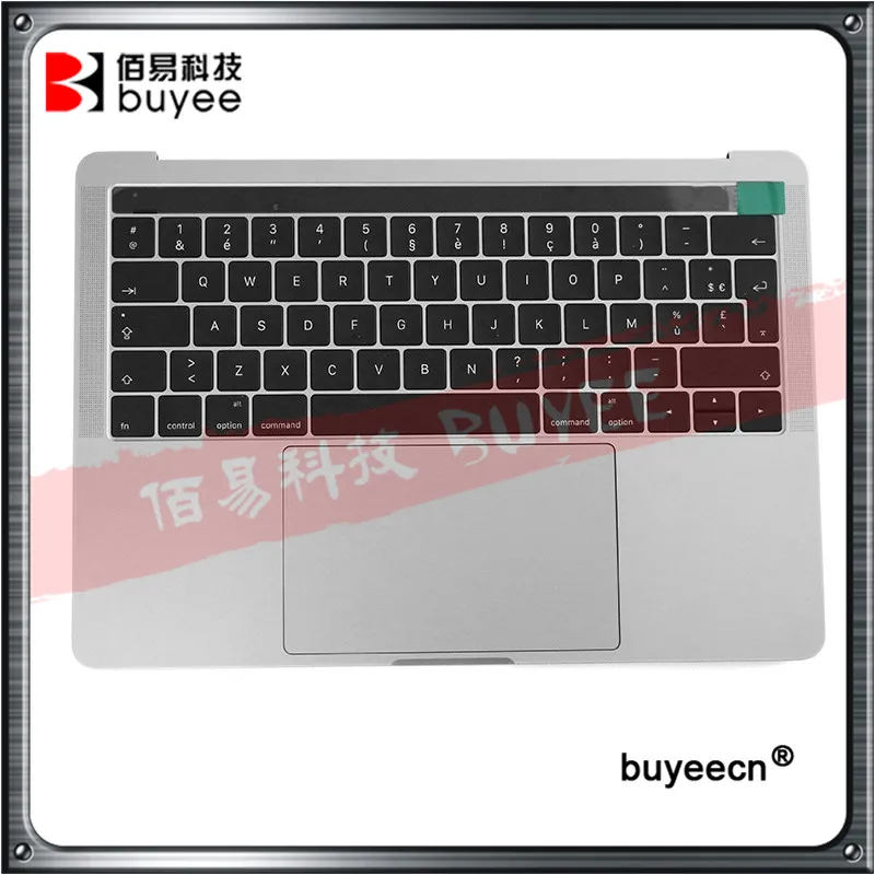 1" A1706 Упор для рук Топ Чехлы для Macbook Pro retina A1706 UK RU FR ES AR Клавиатура трекпад батарея в сборе серебристо-серый