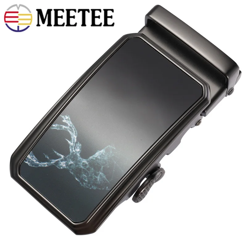 Meetee 1 шт./2 шт. ID36mm высококачественный сплав Автоматическая пряжка голова модный ремень Пряжка DIY Молодежный кожаный ремень украшение Материал