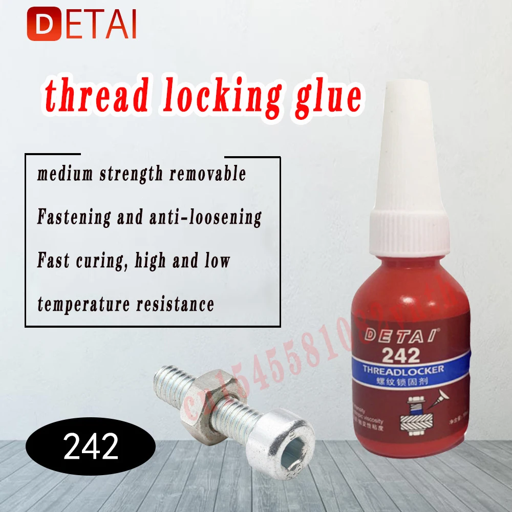 New 250ml Loctite 243 Medium Strength Screw Seal Glue Anti-loose Anaerobic  Glue Thread Locker Adhesive - AliExpress