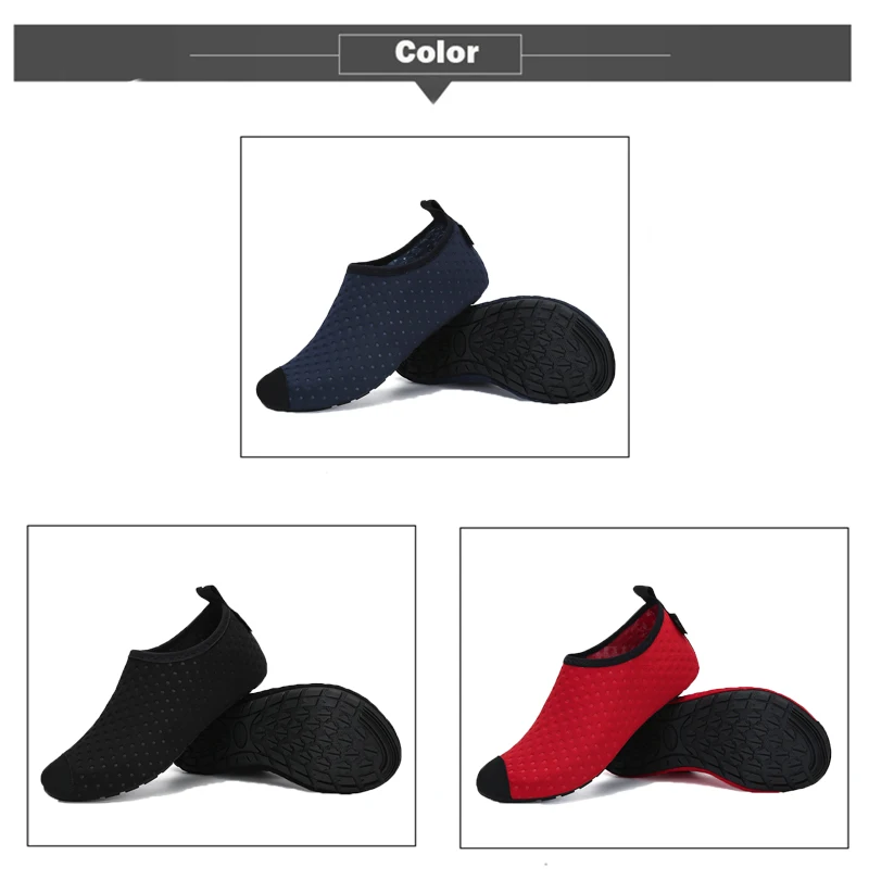 Barefoot Shoes Summer Beach Sandals Breathable Water Shoes Men Soft Aqua Socks Yoga Shoes Woman Diving Swimming Slippers