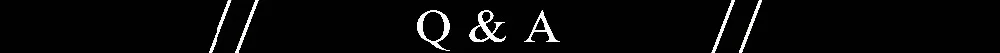 Q & A