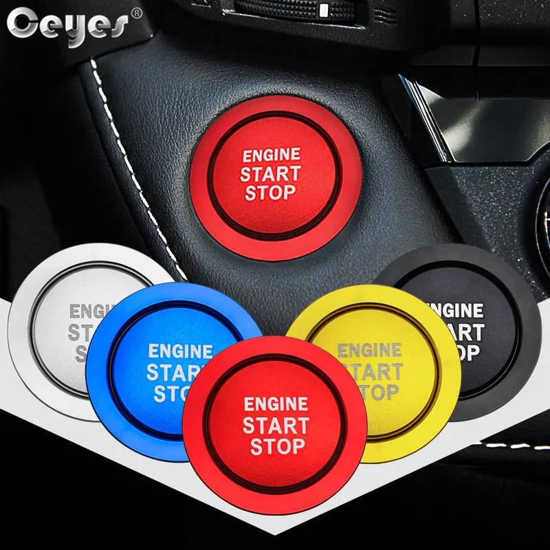 

Ceyes Car Engine Start Stop Button Cover Styling Accessories Ring Case For Lexus RX300 RX330 RX350 IS250 LX570 Is200 300 Sticker