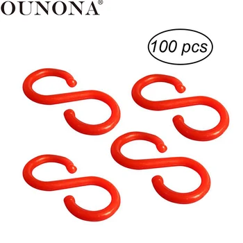 

OUNONA 100 Pcs S Shaped Hooks Kitchen Spoon Utensils Hangers Towel Clothes Key Hanging Hanger Wall Hooks Pothooks Storage Racks