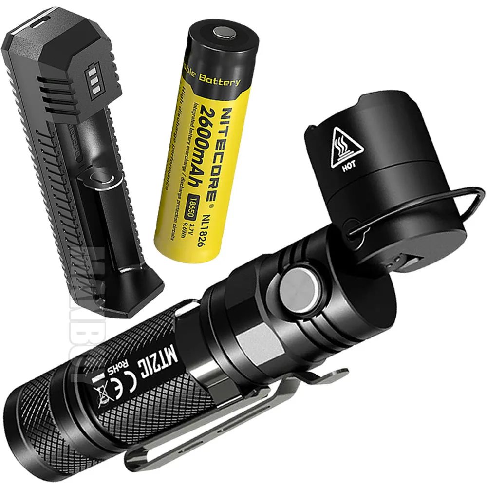 Скидка Бесплатная доставка NITECORE MT21C уличный фонарь 18650 перезаряжаемая батарея ui1