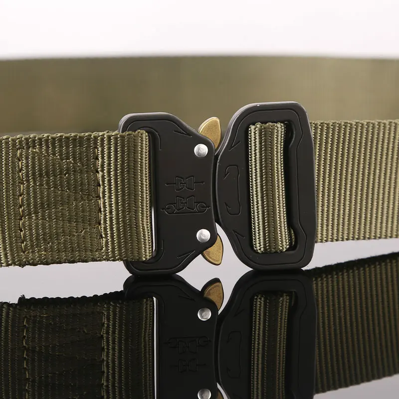 Тактический нейлоновый ремень для мужчин военный армейский пояс снаряжение