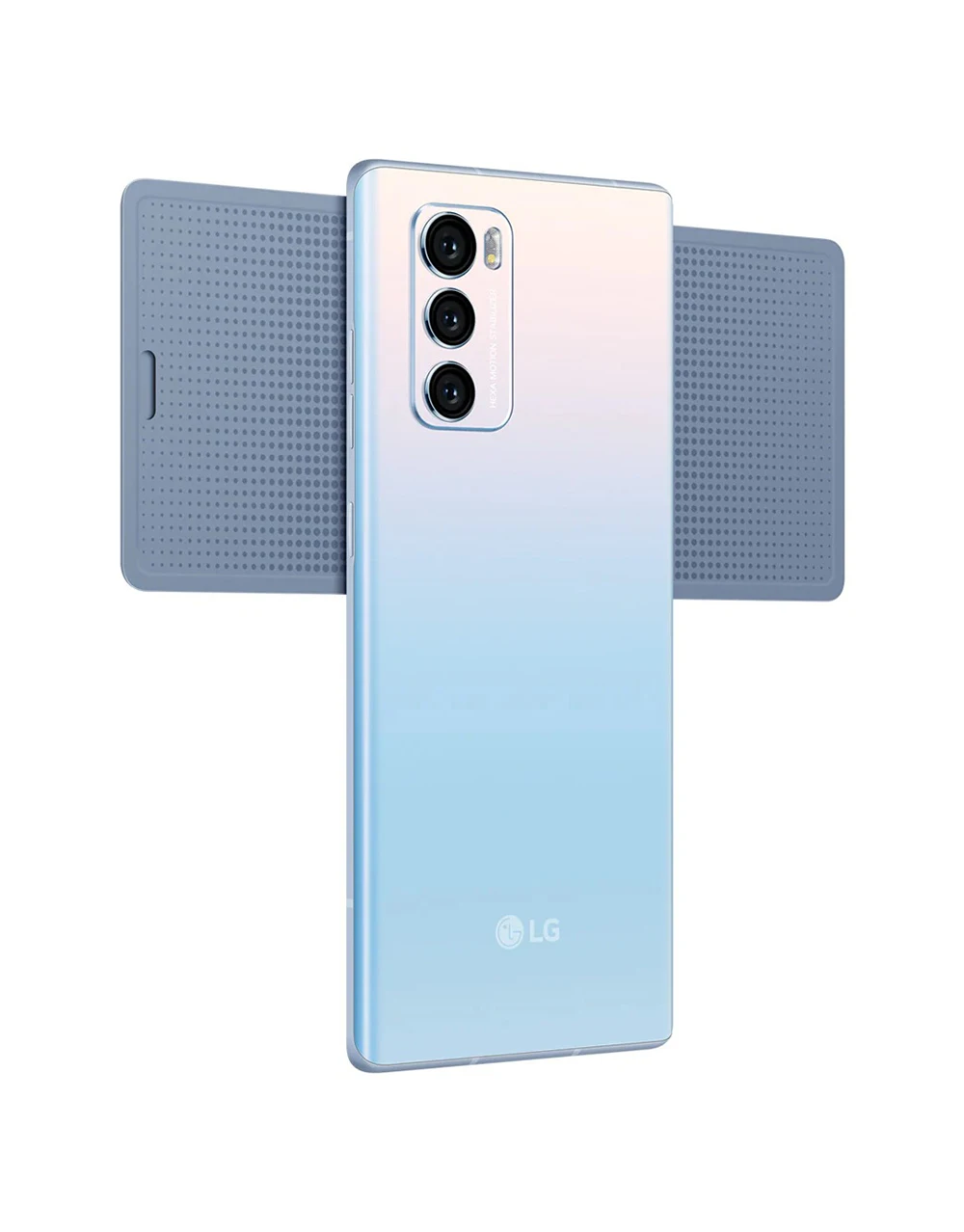LG WING 256GBイリュージョンスカイ 本体 LM-F100TM LG Wing 5G LM-F100TM F100N F100VM 256GB+8GB 64MP Unlocked