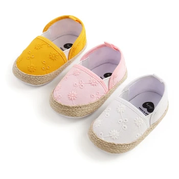 

Fashion Baby Girl Shoes Newborn Girl Breathable Anti-Slip Princess Shoes Casual Walking Shoe Toddler Soft Soled First Walkers