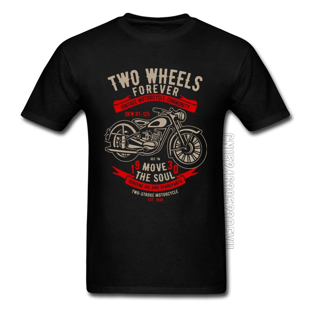 T-SHIRT EN COTON Pour Homme Café Racer Ancien Motard De Course EUR 13