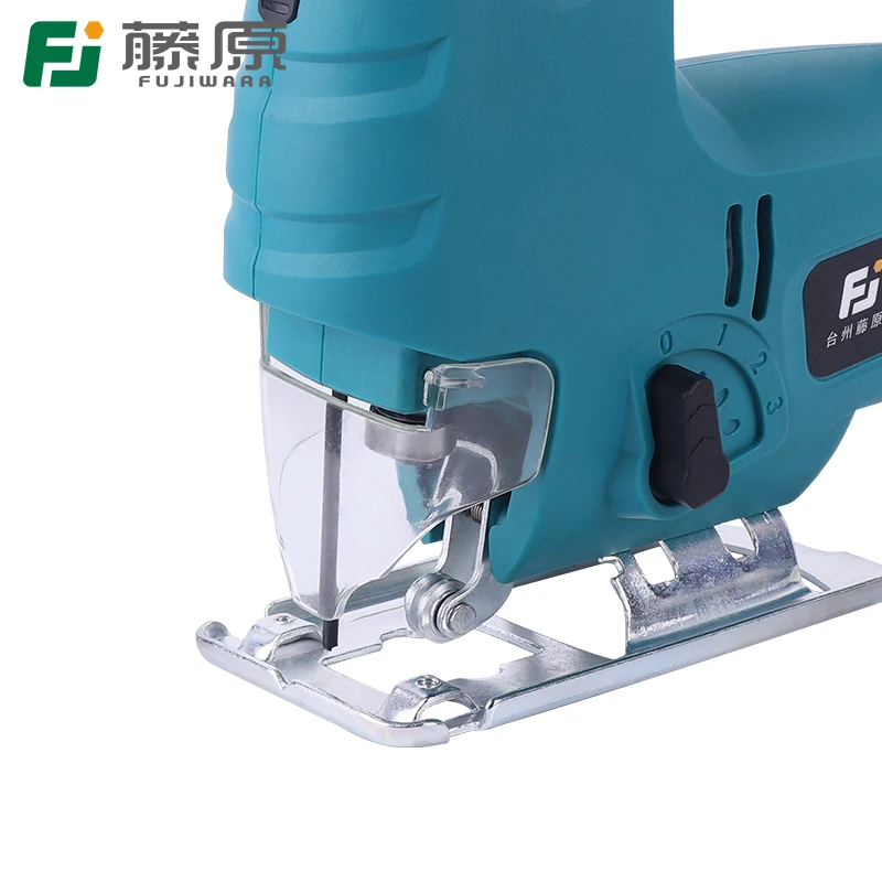 FUJIWARA 650W джиг лобзиковой 6-Шестерни Скорость 220-240V электропилы Мощность инструменты лазерной направляющей