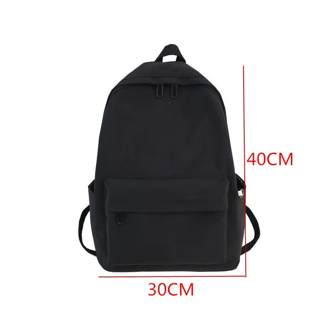 Schools Plain Black Backpack at Best Price in Hooghly | Parul Bag Center