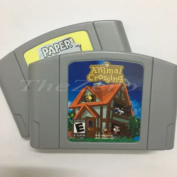 

Animal crossing Paper English Language Video Game for 64 Bit Console NTSC Version