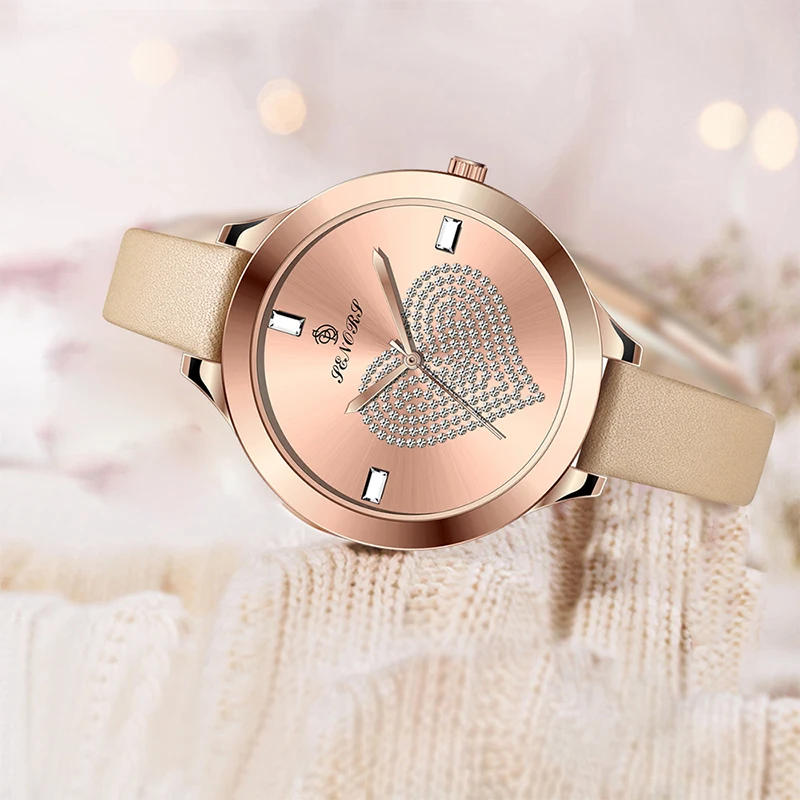 Горячая Распродажа Модные кварцевые женские часы люксовый бренд женские часы женские кожаные женские часы браслет