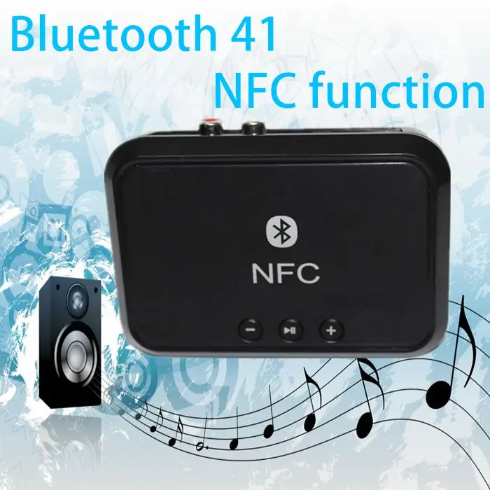 4,1 Bluetooth адаптер u-диск читает Bluetooth колонки 1 шт. NFC Настольный Bluetooth музыкальный приемник для автомобиля