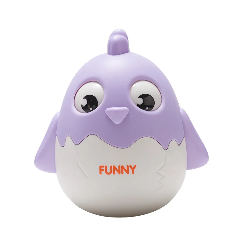 Duo la duo bu Baby Sound Move прелестный куриный тумблер Q Meng Pet ручной шар забавные цыплята погремушка игрушка