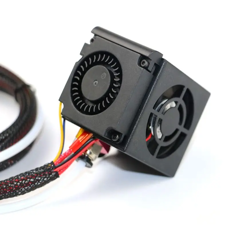 1 Набор 12/24V экструдер Hotend 3D-принтеры комплект с Чехлы для вентиляторов воздушный Вращательный соединитель насадки R9UA