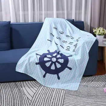 

Baby Infant Newborn Blanket Swaddle Stroller Wrap Backdrop Photography Prop Winter Fall Warm Polyester Blanket