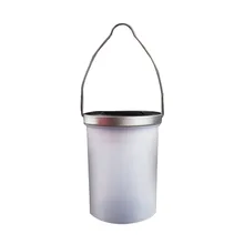 Солнечной энергии Гаден подвесной фонарь Цилиндр свет газон из нержавеющей стали светодиодный светильник путь стены сада Забор Открытый светильник