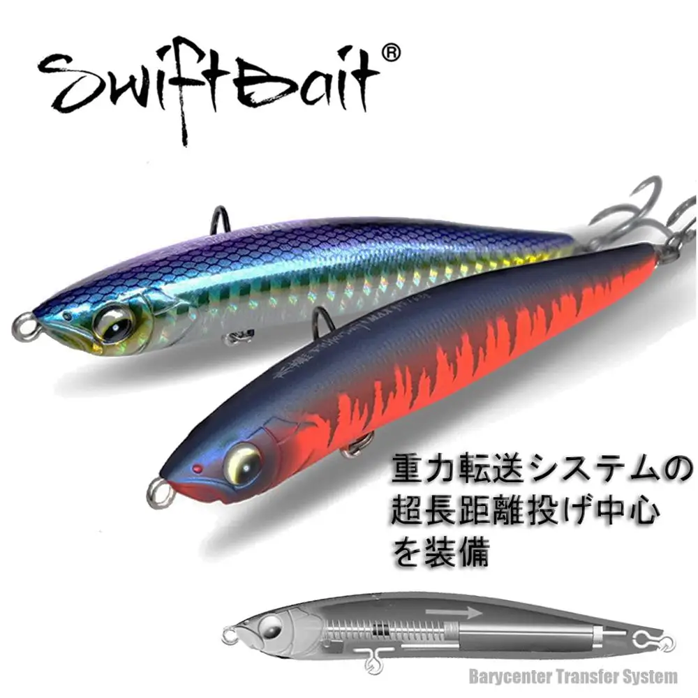 2020 новый бренд SFT AR-C воблеры Stickbait тонущие плавающие верхние воды карандаш поппер