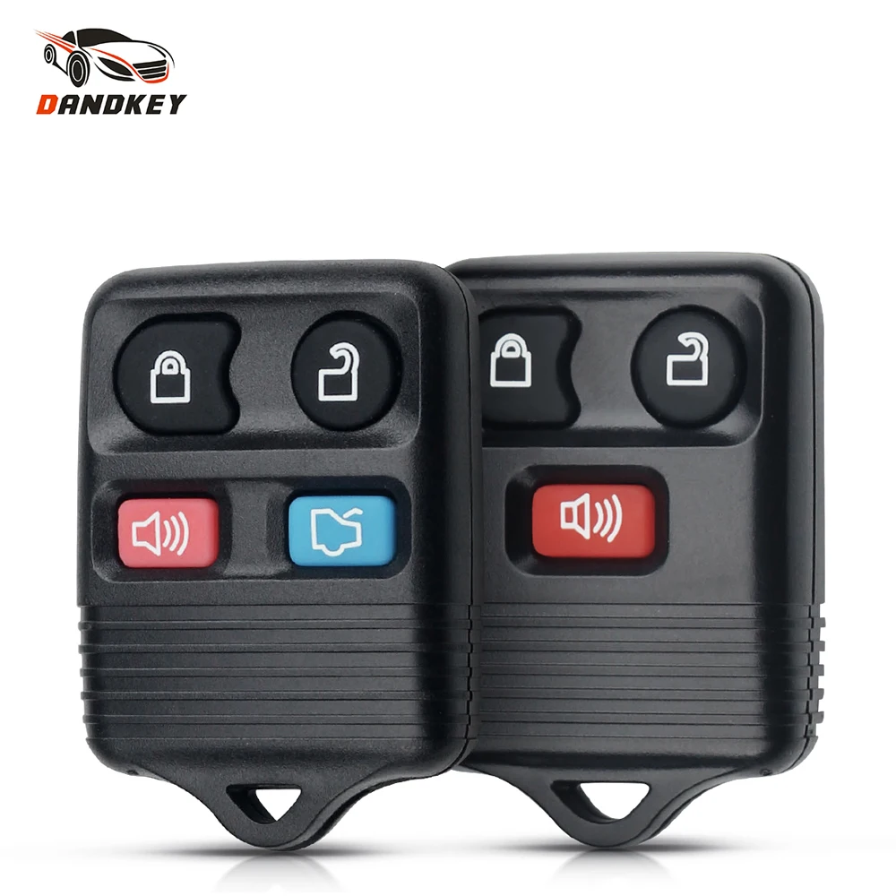 Car Key Shell Fob Remote Control Case Keyless Entry Replacement Buttons For Ford Escape Exursion Explorer Mercury
