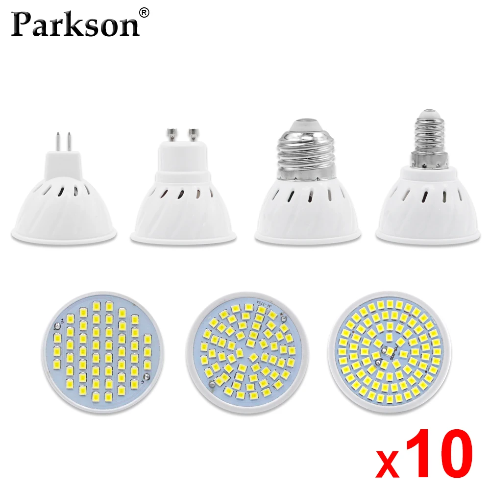 Special Price GU10 MR16 Spotlight-Bulb Led-Lamp Bombillas E14 E27 Ac 220v 10pcs/Lot 240V Indoor 48 5BypdpRV8