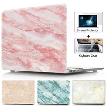 Мраморная текстура Прочный чехол для ноутбука для Macbook Air Pro retina 11 12 13 15 Touch Bar для macbook New Air 13 A1932+ крышка клавиатуры