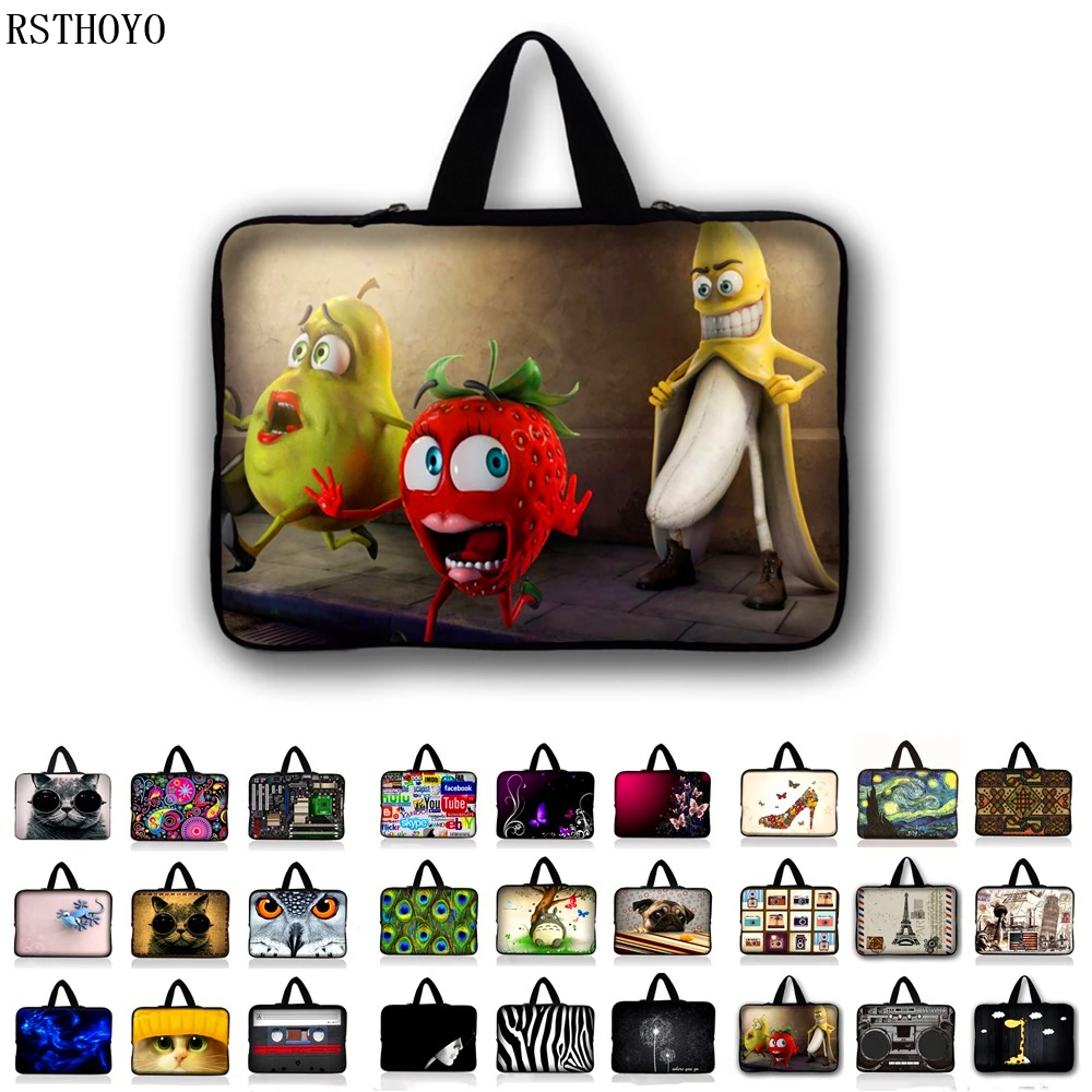 

7 10.1 11.6 13 14 15.4 15.6 17.3 17 inch Cute Pug Laptop Bag Notebook sleeve Case Cover For Macbook HP Asus Dell Lenovo #S