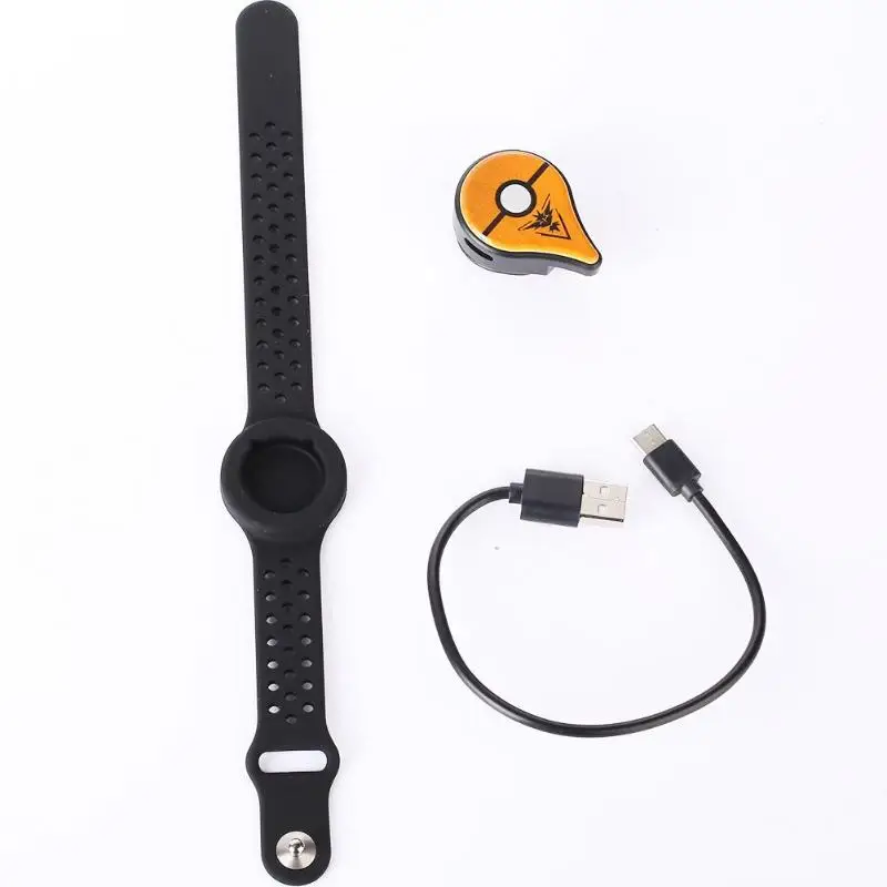 Bluetooth Автоматическая ловля Смарт игры браслет Интерактивная фигурка ребенок взрослые игрушки светодиодный светильник игровое устройство для Pokemon Go Plus