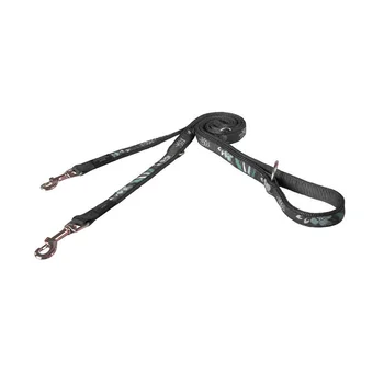 

Rogz halting for medium dogs 100-130-160 cm, black with silver