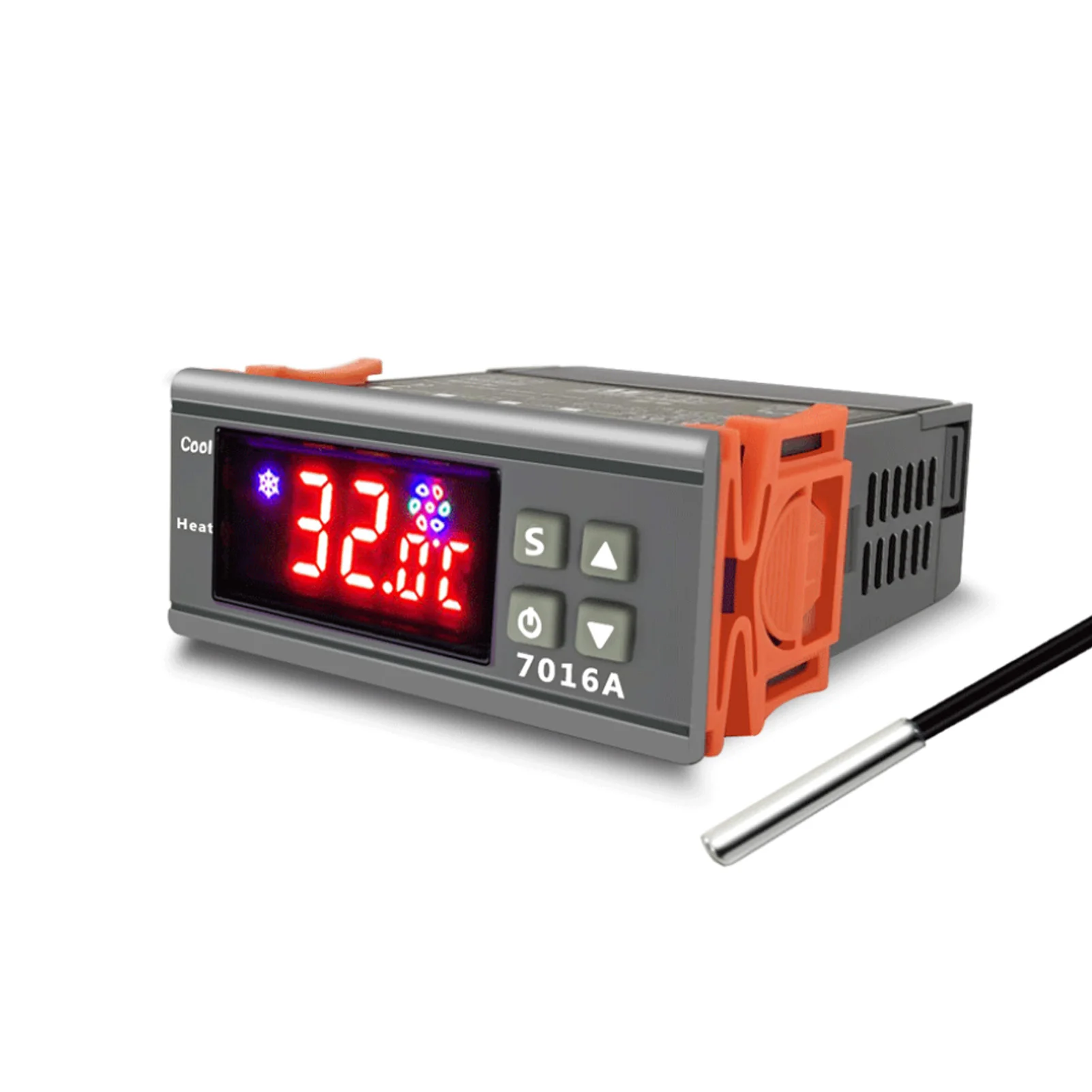Цифровой регулятор температуры ZFX-7016A 30A умный высокоточный термостат для