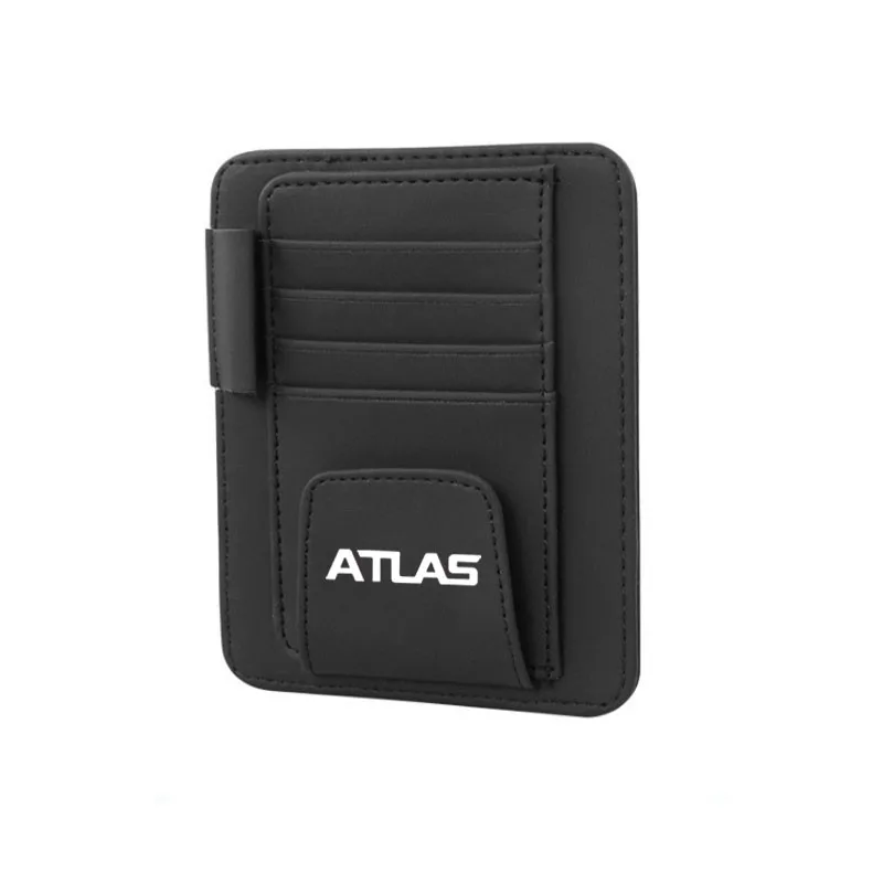 Sun Visor Multifunction Car Card Package Holder Glasses Holder Pen Organizer Auto Accessories for Geely Atlas