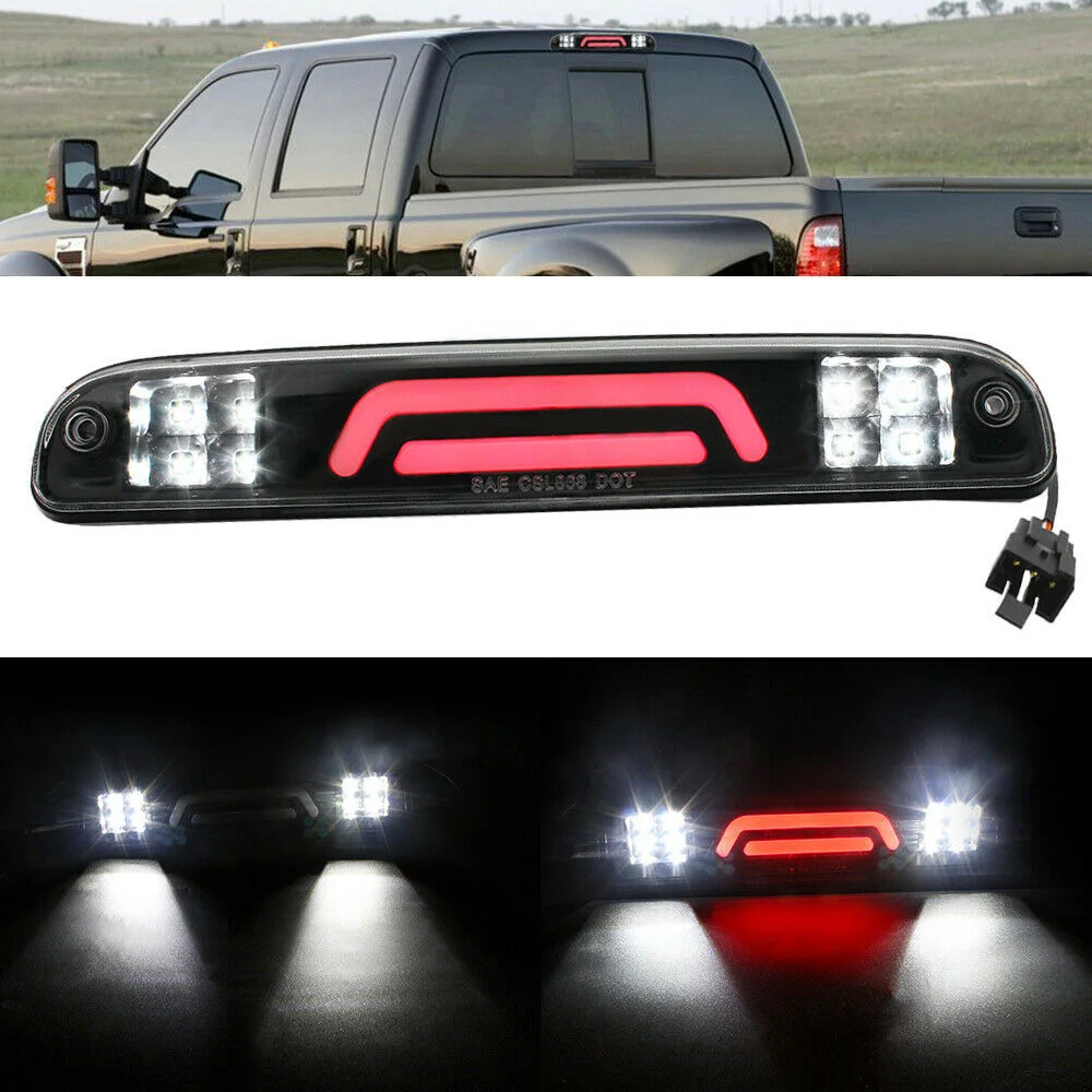 1 шт. светодиодный 3-й тормозной светильник для Ford F-250 SD F-350 SD F-450 SD F-550 SD 1999- сигнальные лампы