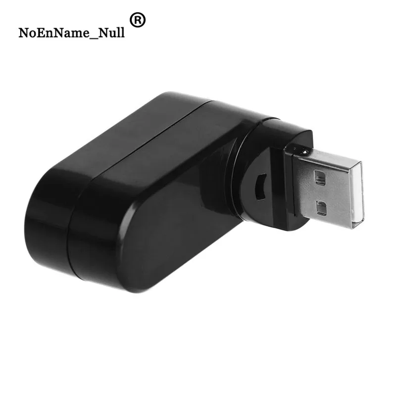 Мини 3 порта USB 2,0 вращающийся концентратор переходник разветвитель для ПК настольного ноутбука расширение дропшиппинг