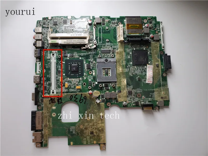 Материнская плата yourui DA0ZK2MB6E0 MBASR06001 MB.ASR06.001 для ноутбука Acer aspire 69302 6930G | Компьютеры