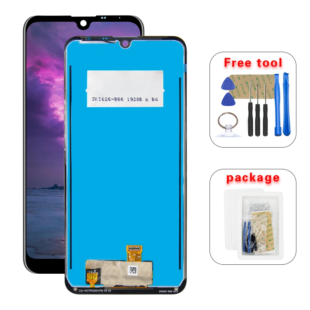 ЖК-дисплей для LG K50 Q60 LMX520BMW LMX520EMW | Мобильные телефоны и аксессуары