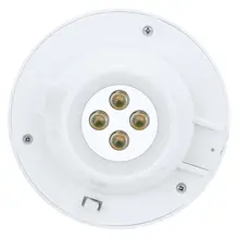 Promotion! 4 Led Solar Powered Gutter Light Outdoor/Garden/Yard/Wall/Fence/Pathway Lamp Solar Panel+Plastic Solar Rechargeable L