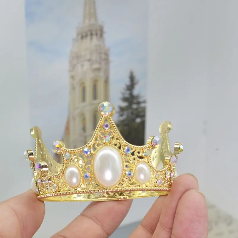 Special Offers Crown-Props Fotografia-Prop Photo-Foto Shooting Bebe Newborn Baby Headdress Girls Infant Zem1Bgm3D