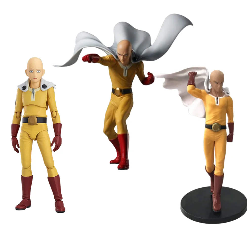 Экшн фигурки аниме One Punch Man фигурка Сайтама сенсея DXF ПВХ модель Genos игрушки