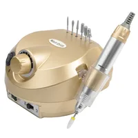 Máquina pulidora eléctrica para uñas, Kit de manicura con brocas de 35000RPM, 110V/220V, taladro acrílico para pedicura