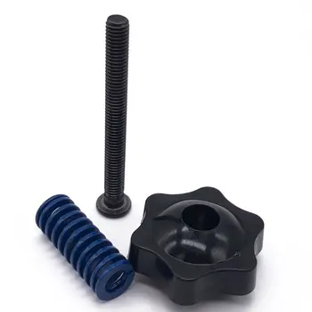 

Hot Bed Spring Leveling Kit Adjustment Nut+Springs+M5*40 Screw Heatbed Kit For 3D Printer Ultimaker 2