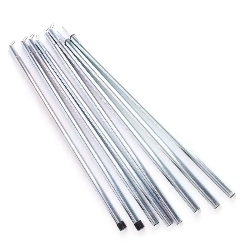 Barras de Poste de la Tienda de campa/ña de Fibra de Vidrio Barras de Soporte de protecci/ón Solar al Aire Libre Kit de Marcos de toldo Tbest Soporte de Poste de la Tienda de aleaci/ón de Aluminio