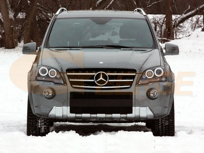 Для Mercedes Benz M Class W164 ML 2008 2009 2010 2011 facelift отличный ультра яркий CCFL ангельские глазки